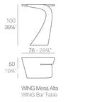 Wing Bar Table