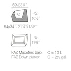 Faz Planter Set