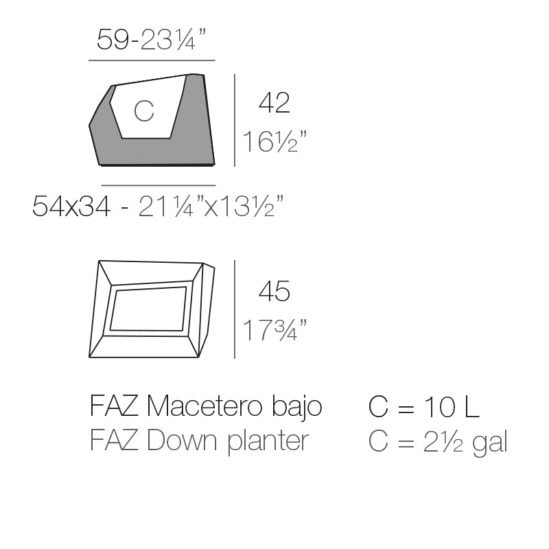 Faz Planter Set