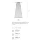Gatsby Dining Table ø27.25"