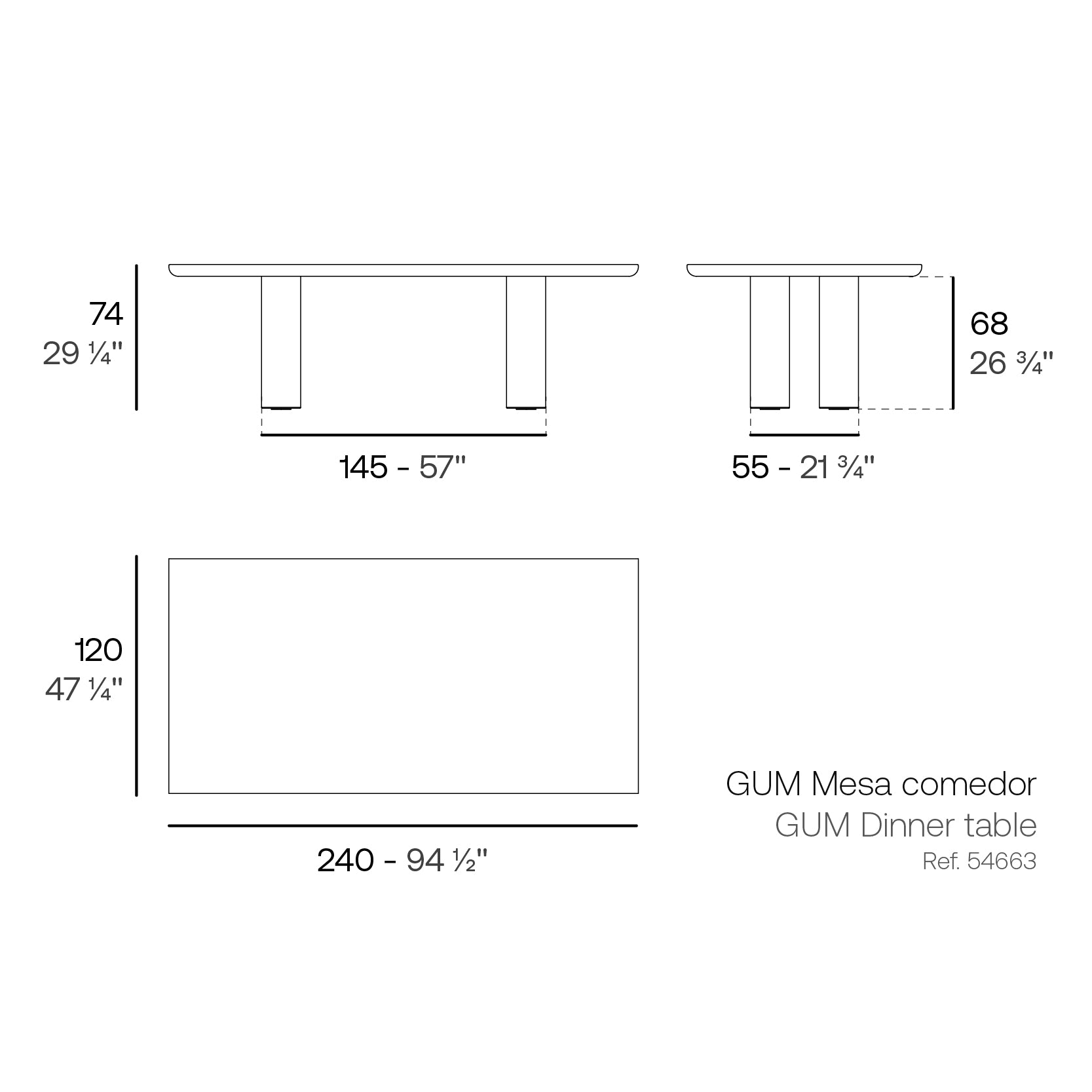 Gum Dining Table