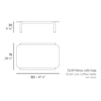 Gum Coffee Table 11.75"