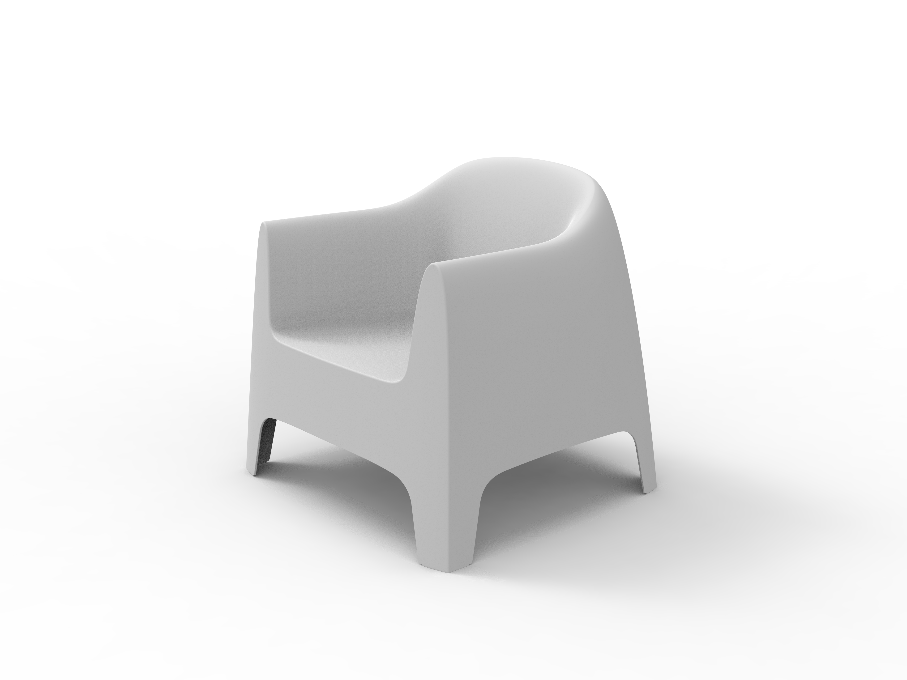 Solid Lounge Chair (Set of 2)