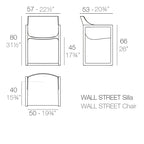 Wall Street Armchair (Set of 2)