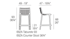 Ibiza Counter Stool (Set of 2)
