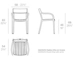 Madison/Gatsby Love Dining Set