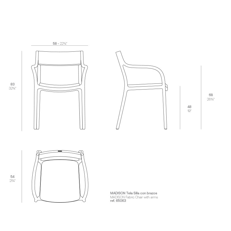 Madison Upholstered Chair (Set of 2)