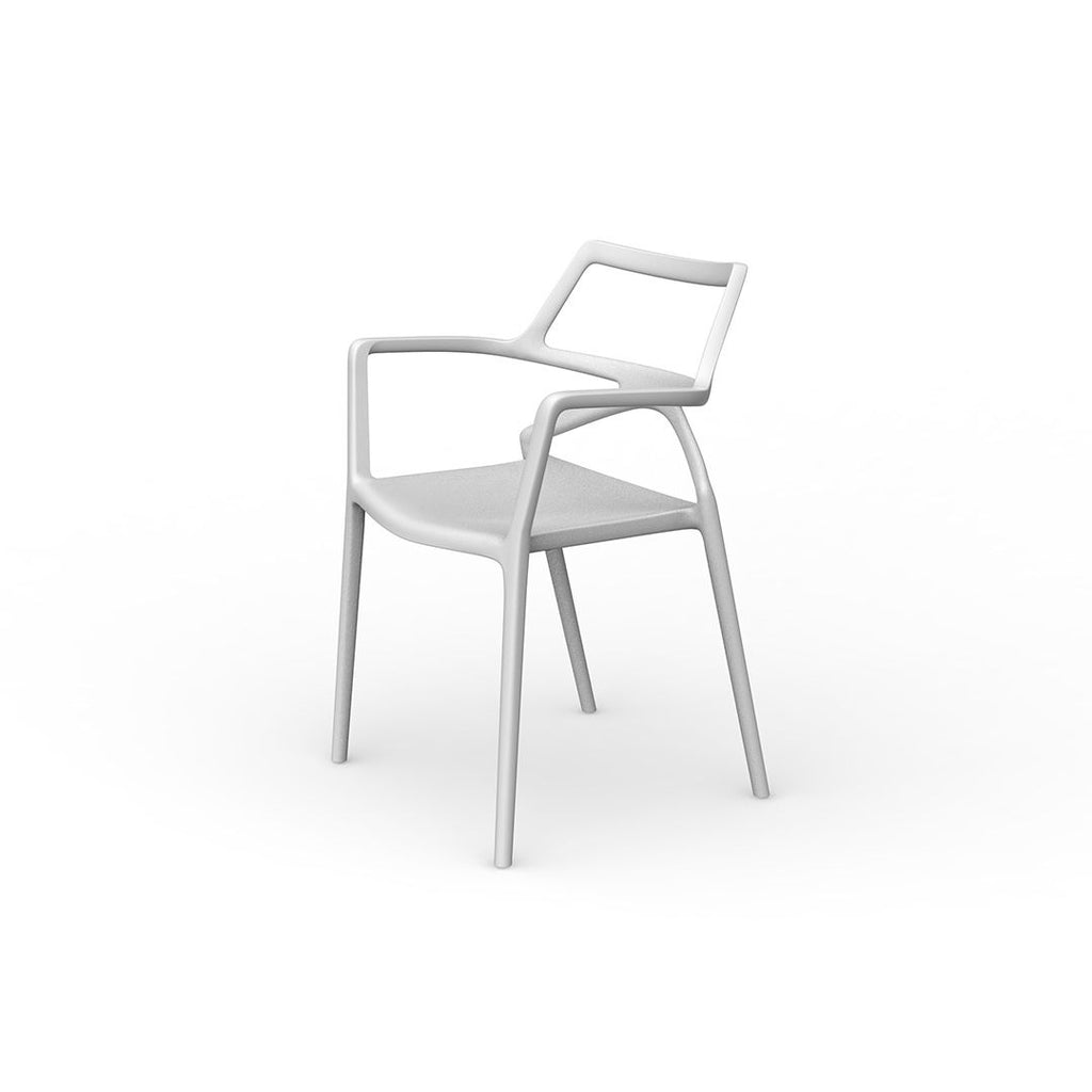 Delta Chair With Armrests (Set of 2)