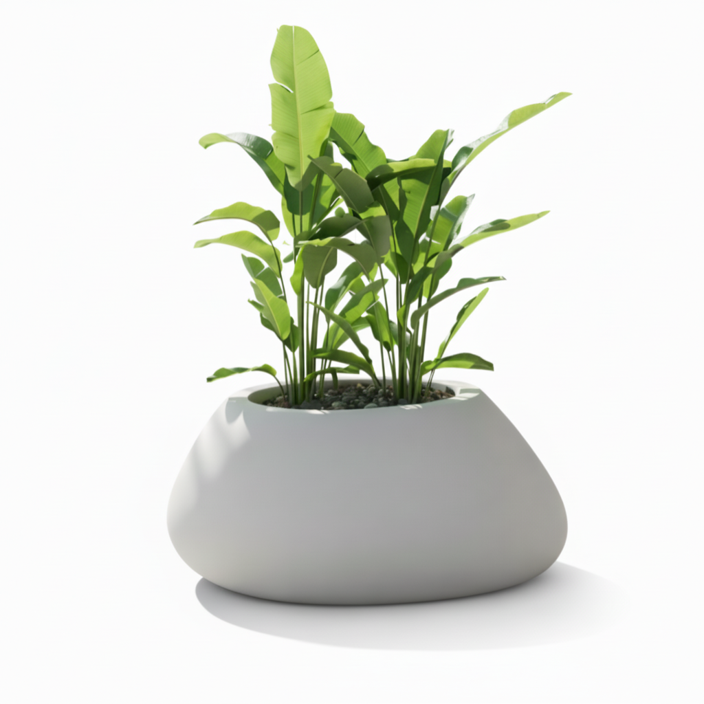 Stone Planter 15.75"