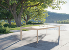Frame Dining Table 98.5"W