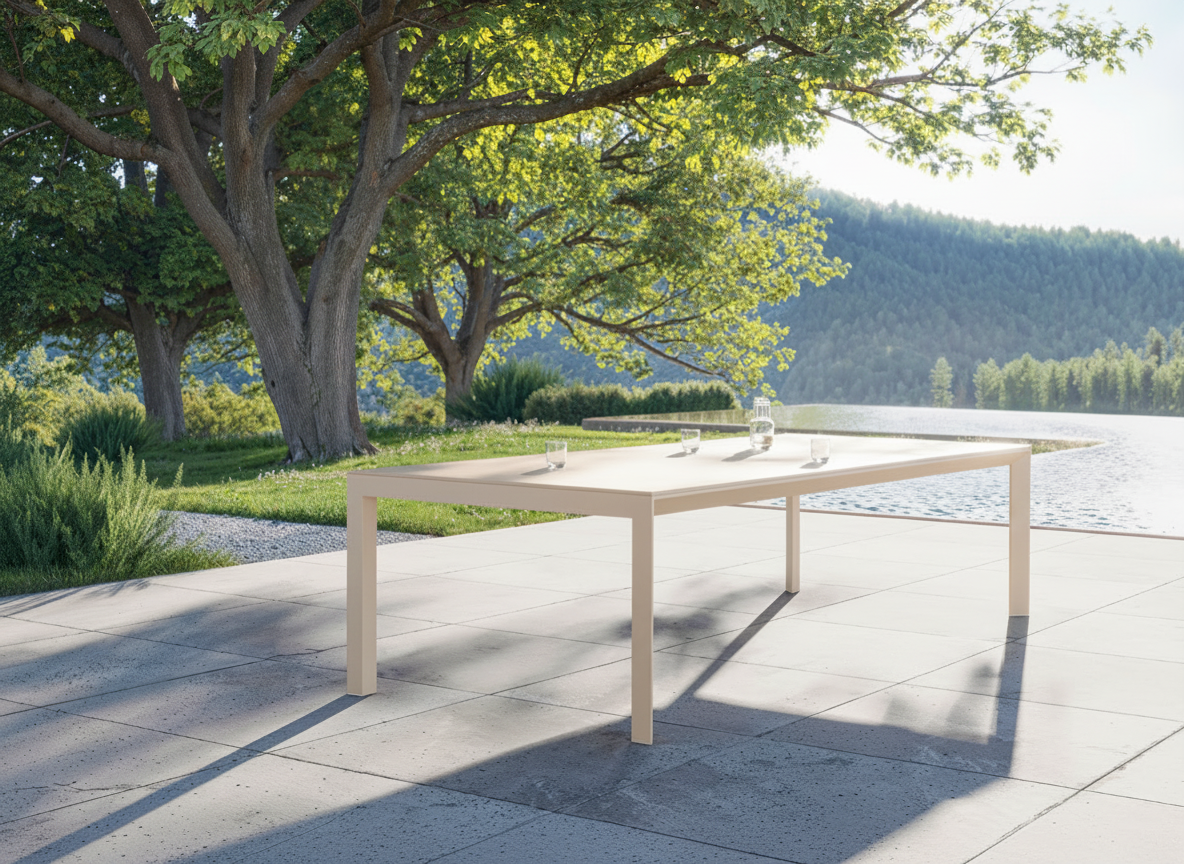 Frame Dining Table 98.5"W