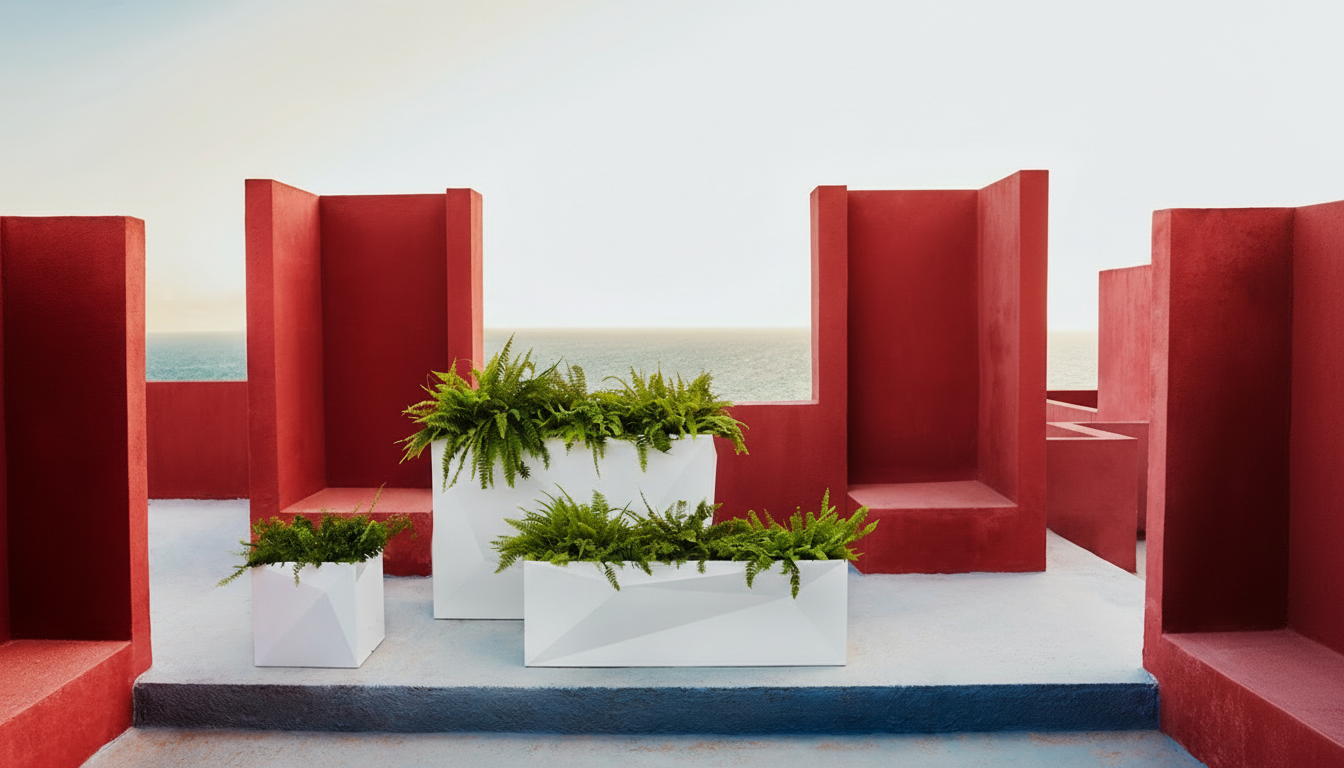 Faz Wall Planter 31.5"