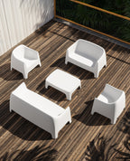 Solid Sofa Loveseat