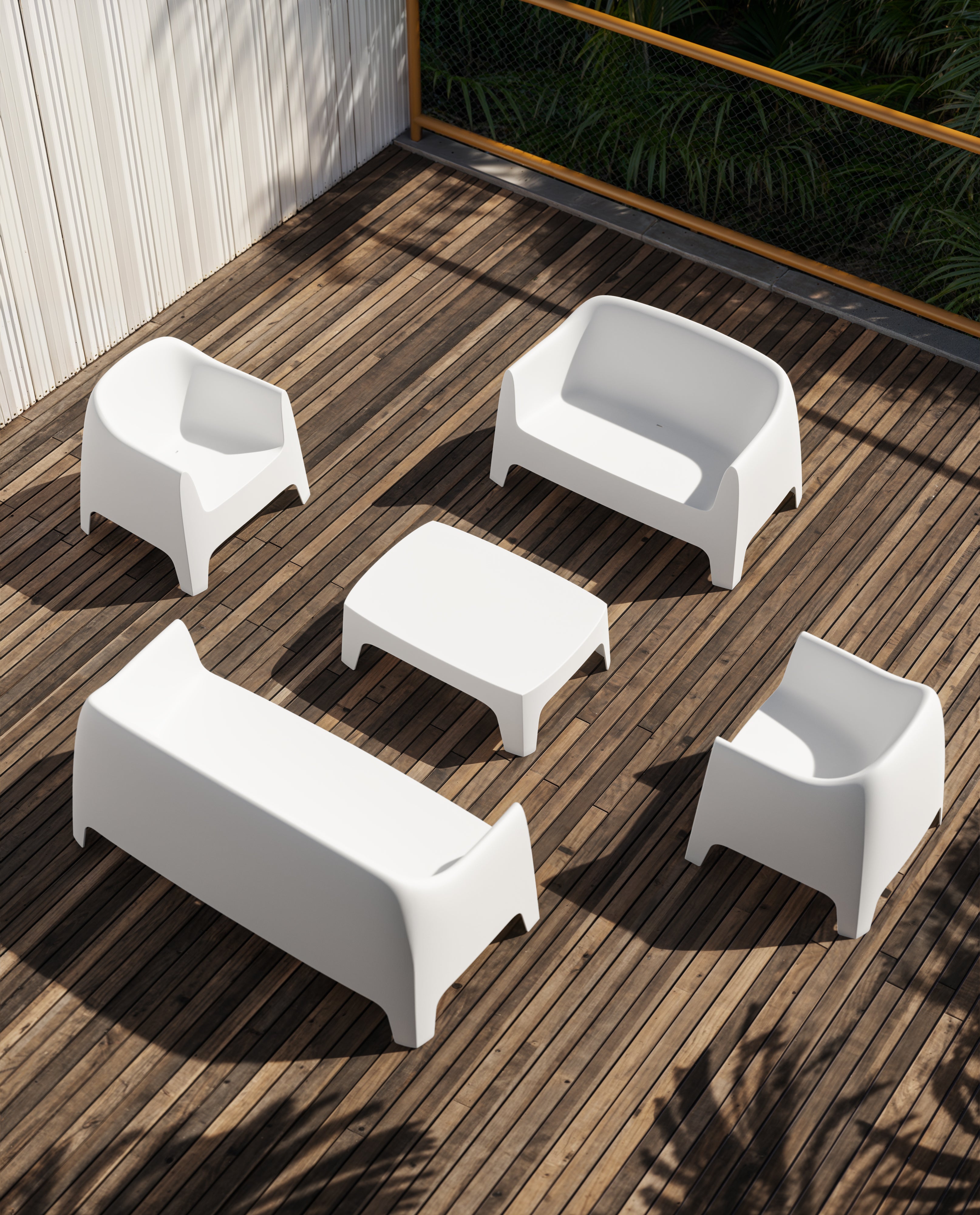 Solid Sofa Loveseat