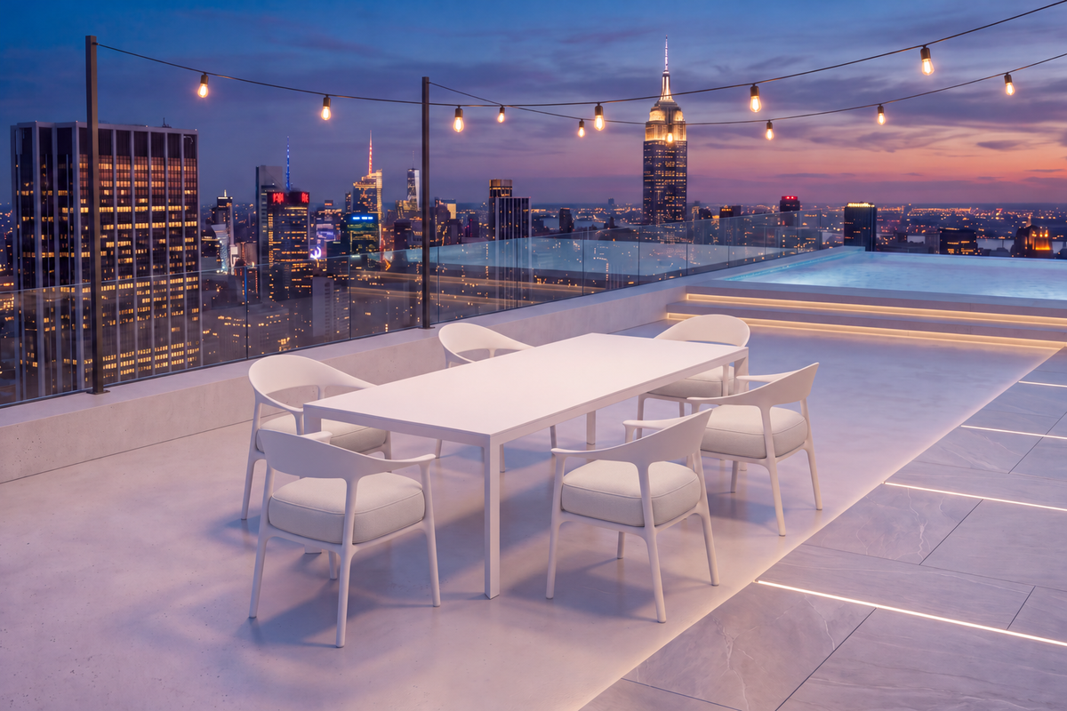 Africa/Frame 7 Piece Dining Set