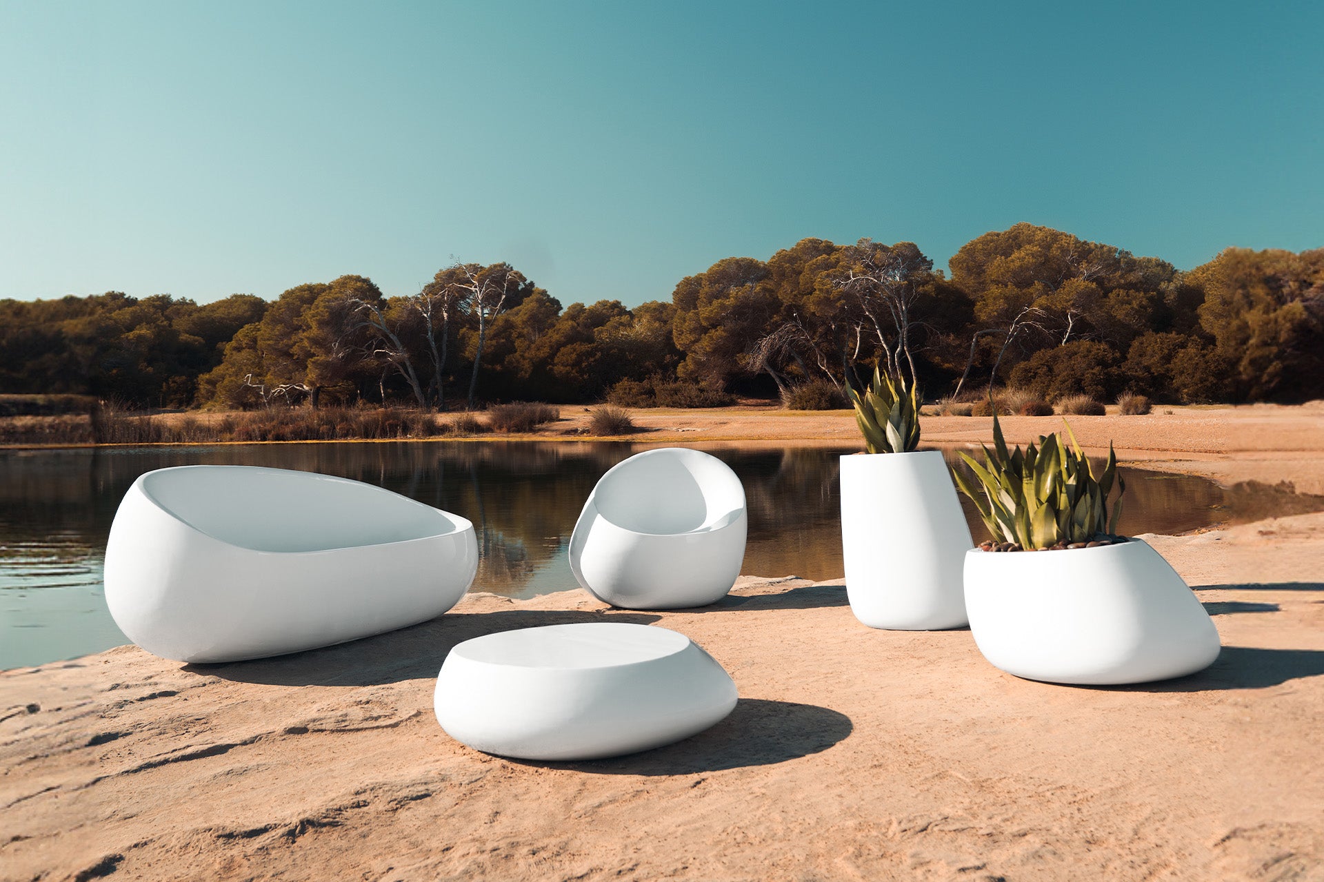 Stone Coffee Table